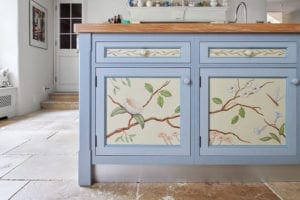 Hand-painted kitchen