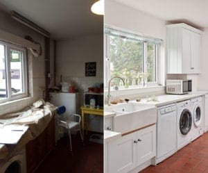 Utility room makeover